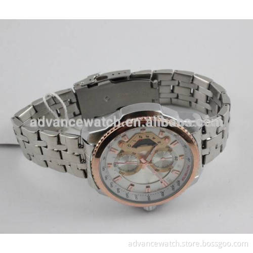 Wholesale fashion western custom quartz man watch with japanese movement, watches men